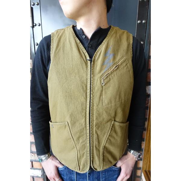 ヴィンアンドエージ Vin&Age VTJ5 DECK BOA VEST ベスト D.SAND ヴィンアンドエージ Vin&Age VTJ5 DECK BOA VEST ベスト D.SAND