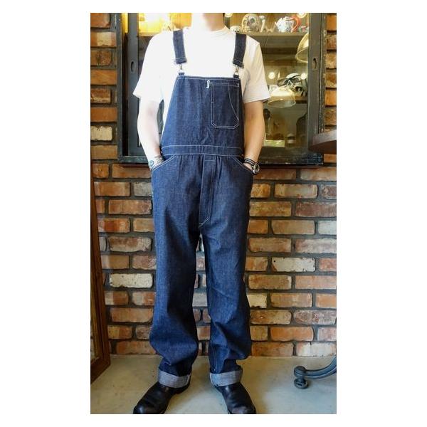 WAREHOUSE ウエアハウス 1093 BIB OVERALL [INDIGO DENIM