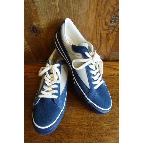WAREHOUSE（ウエアハウス） WAREHOUSE Lot 3600 SUEDE SNEAKER NAVY
