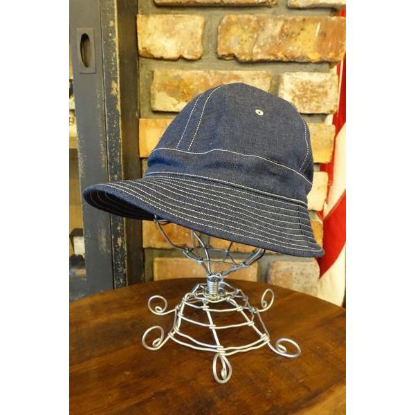 WAREHOUSE ウエアハウス Lot 5200 DENIM ARMY HAT [INDIGO