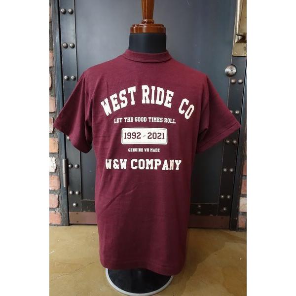 ウエストライド WEST RIDE WAREHOUSE TEE-01 30TH BRDX Tシャツ
