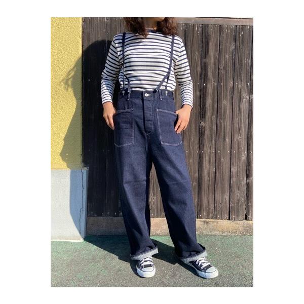 JOHNBULL (ジョンブル) 11オンスデニムサスペンダーアーミーパンツ 