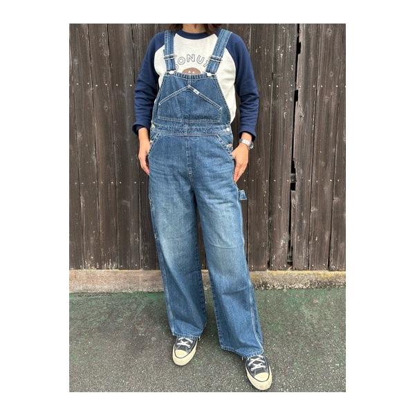 Lee（リー） 70's ルーズオーバーオール 山型ポケット LL6294-146 中色