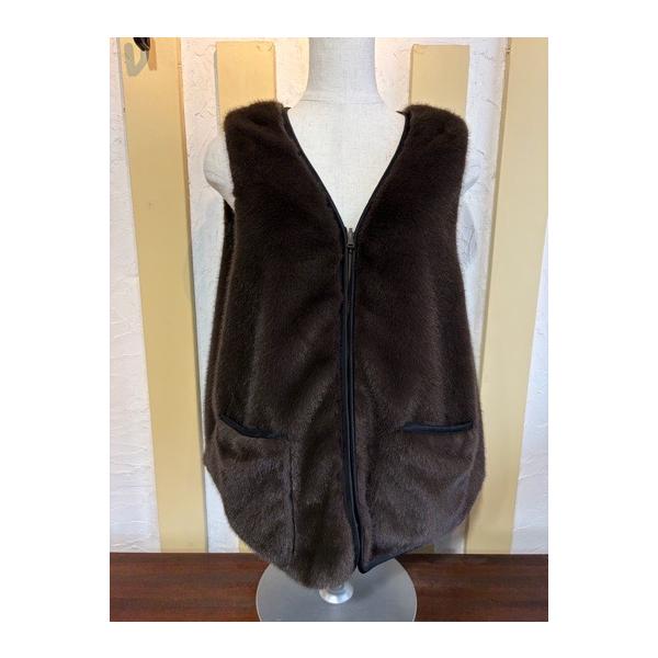 LeMelange新品✨エコファーベスト［8553701］ 楽天市場】【25AW先行予約】le Melange ルメランジュ エコ ファー