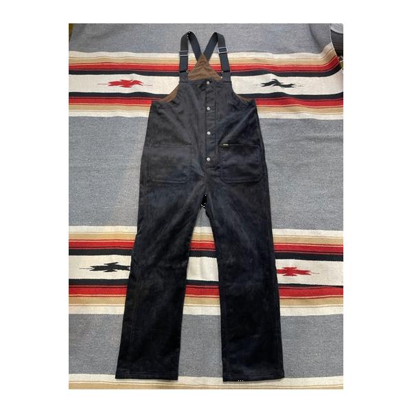 BLUCO（ブルコ） オーバーオール 1036 WARM OVERALL BLK : Magic-U