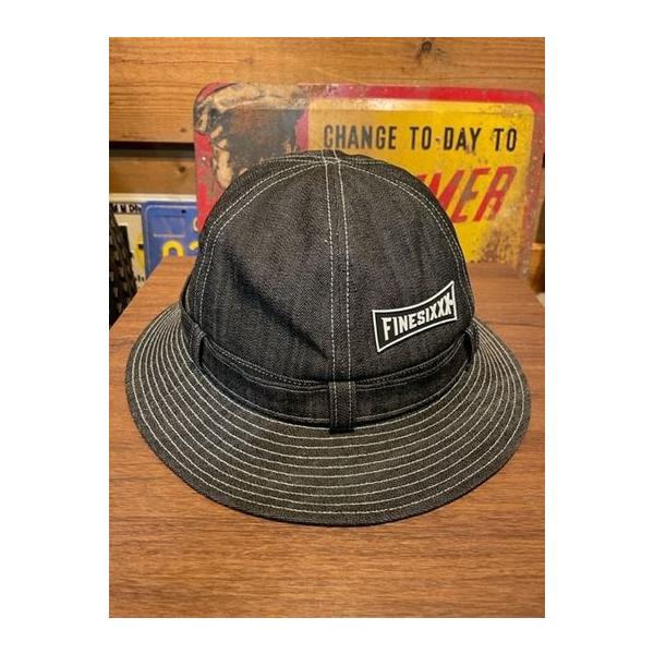 ファインシックス/FINESIXXX ハット FDE-2022AW-00003 RIGID DENIM BELT LOOP HAT - IZU MODEL BLK
