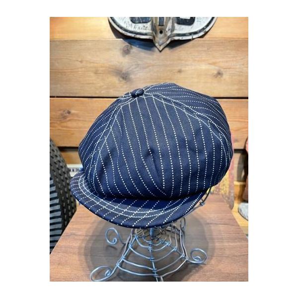 フリーホイーラーズ/FREEWHEELERS キャスケット #2217001 UNION SPECIAL OVERALLS Cassady INDIGO WABASH STRIPE