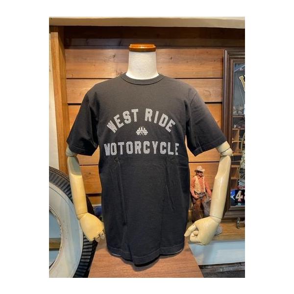 ウエストライド/WESTRIDE Tシャツ PT.TEE.23-11 BLK