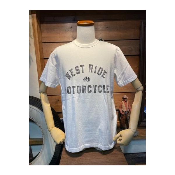 ウエストライド/WESTRIDE Tシャツ PT.TEE.23-11 WH