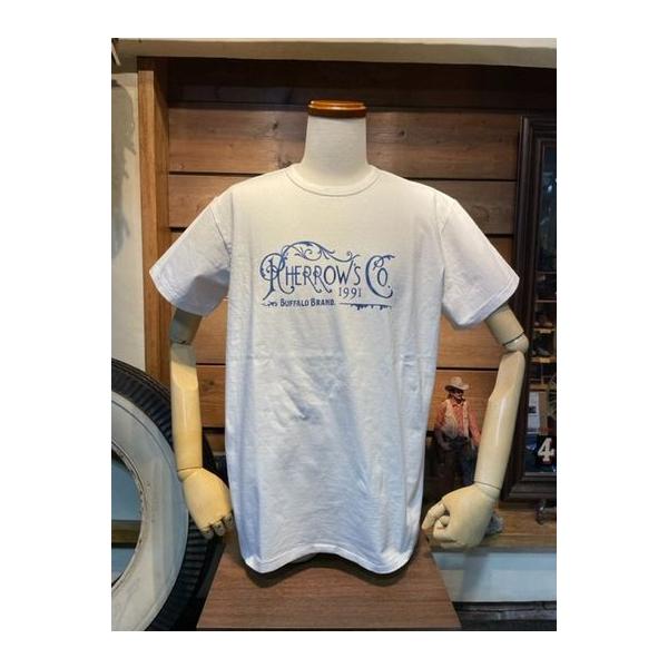 フェローズ/PHERROW'S Tシャツ 23S-PMT8 WH