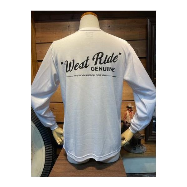ウエストライド/WESTRIDE ロンT 23SS POWER DRY LONG TEE-1: GENUINE WHT