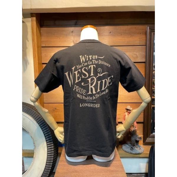 ウエストライド/WESTRIDE Tシャツ PT.TEE.24-01 BLK