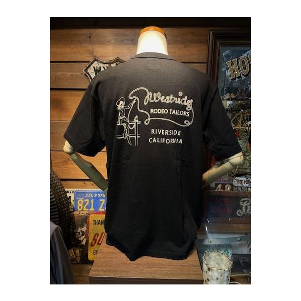 ウエストライド/WESTRIDE Tシャツ PT.TEE.25-09 BLK