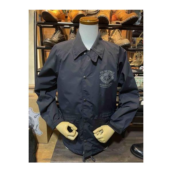 ウエストライド/WESTRIDE コーチジャケット 26SS SUPPLEX CYCLE WINDBREAKER FREE WHEELIN’ BLACK
