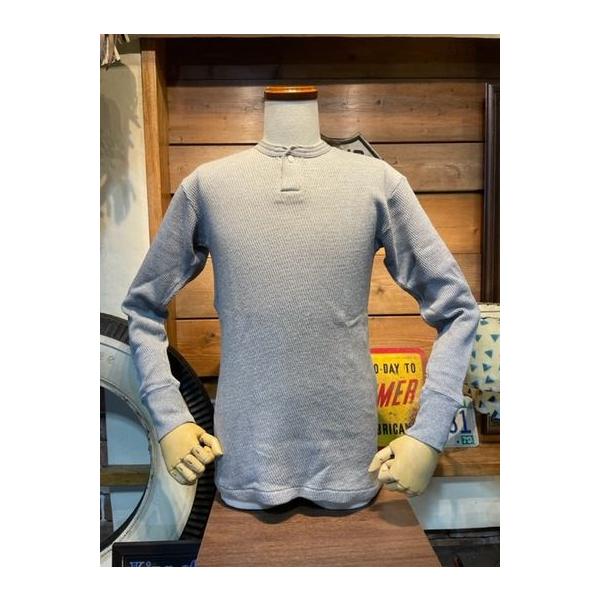 ガンズ/GUNZ サーマル 449G150 THERMAL HENLY NECK LONG SLEEVE TEE GRY
