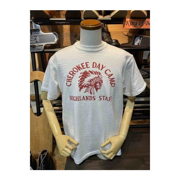 ウエアハウス/WAREHOUSE Tシャツ Lot 4601 CHEROKEE DAY CAMP