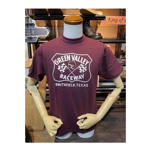 ウエアハウス/WAREHOUSE Tシャツ Lot 4601 GREEN VALLEY BGD
