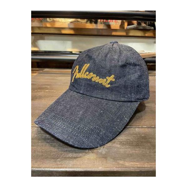 フルカウント/FULLCOUNT キャップ 6007 Chain Embroidery Denim Cap