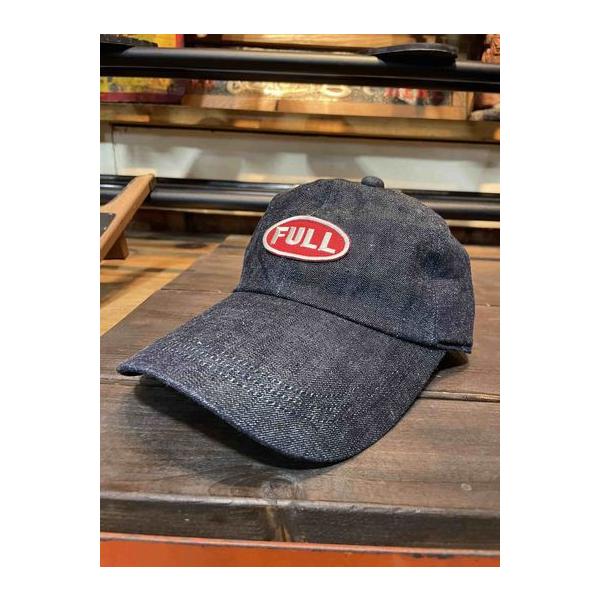 フルカウント/FULLCOUNT キャップ 6770 Fullwappen Denim Cap IND