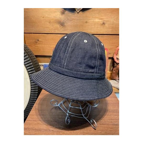 ウエストライド/WESTRIDE ハット ARMY HAT BLUE DENIM