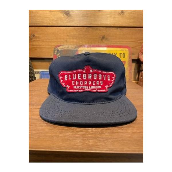 THE AMPAL CREATIVE X BLUE GROOVE キャップ BGHAT NVY