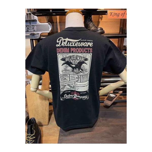 デラックスウエア/Deluxeware Tシャツ BRG-DD5[DELUXEWARE & DALEE'S] BLK