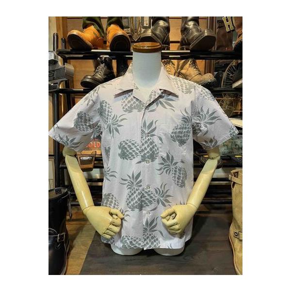 デュークカハナモク/DUKE KAHANAMOKU DK37811 COTTON HAWAIIAN SHIRT “DUKE'S PINEAPPLE” PIK