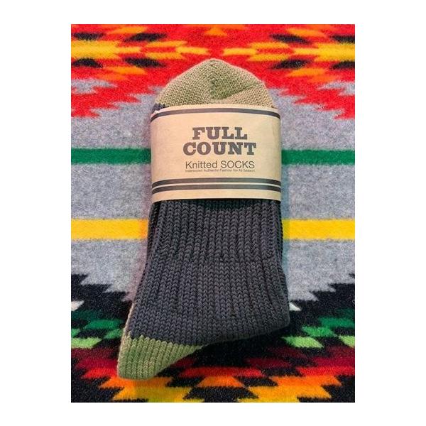 フルカウント/FULLCONUT ソックス 6866 MELUNGE SOCKS(SHORT) CH