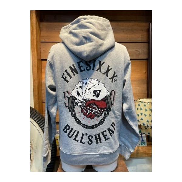 ファインシックス/FINESIXXX x ブルズヘッド/BULL'S HEAD パーカー 