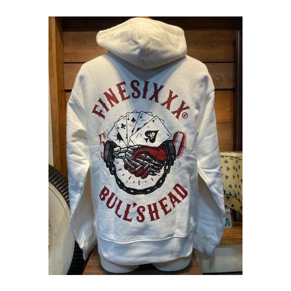 ファインシックス/FINESIXXX x ブルズヘッド/BULL'S HEAD パーカー 