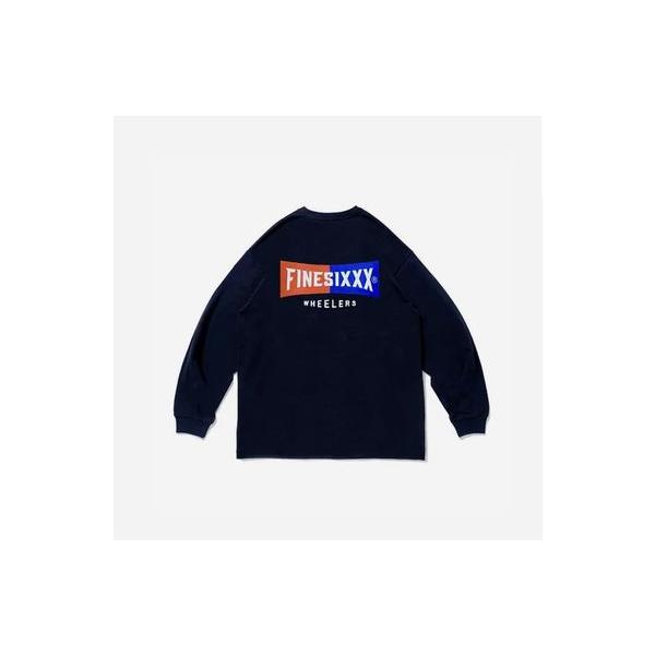 ファインシックス/FINESIXXX ロンT  FS-2023SA-004 STANDARD LOGO GRAPHIC LONG SLEEVES NVY