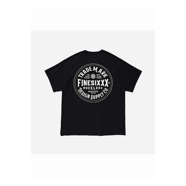 ファインシックス Tシャツ FINESIXXX 2025 STANDARD SERIES TRADEMARK EMBLEM TEE FS-2025SS-002 BLACK