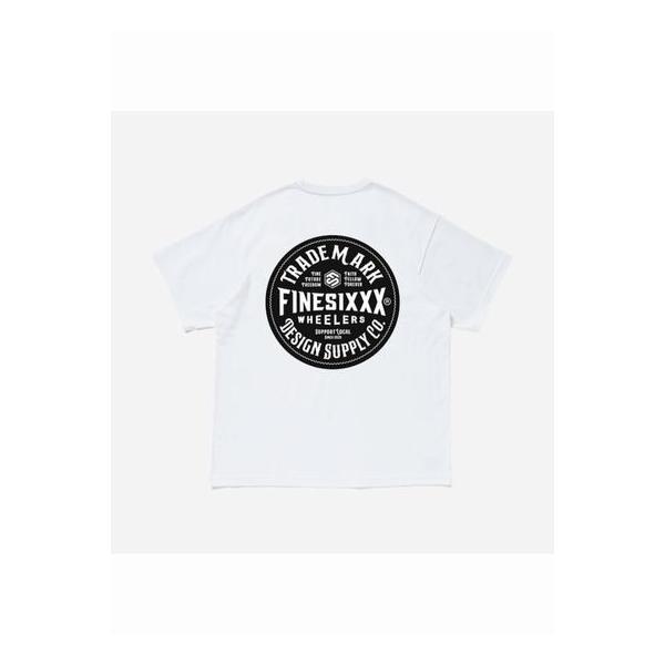 ファインシックス Tシャツ FINESIXXX 2025 STANDARD SERIES TRADEMARK EMBLEM TEE FS-2025SS-002 WHITE