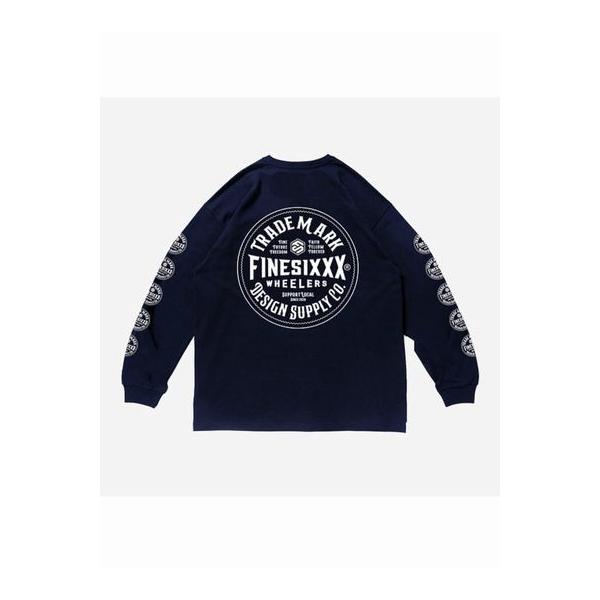 ファインシックス FINESIXXX TRADEMARK EMBLEM L/S - NAVY FS-2025SS-006 NVY