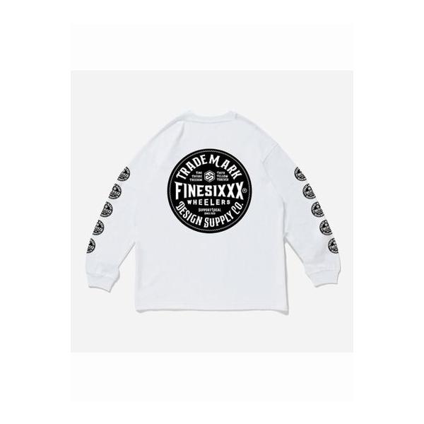 ファインシックス FINESIXXX TRADEMARK EMBLEM L/S - WHITE FS-2025SS-006 WH