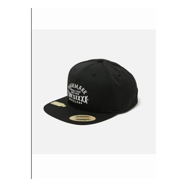 ファインシックス/FINESIXXX キャップ  FS-2025SS-011 TRADE MARK EMBROIDERY CAP - BLACK