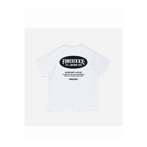 ファインシックス/FINESIXXX Tシャツ FS-2026SS-002 TYPOGRAPHY WAPPEN LOGO TEE - WHITE