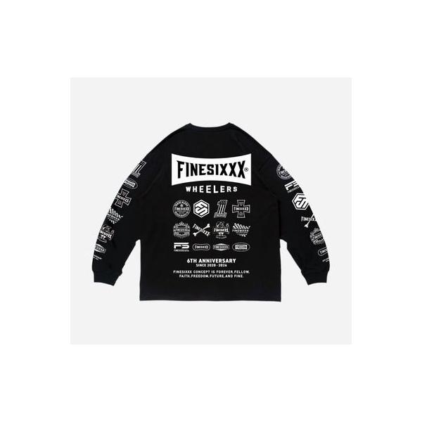 ファインシックス/FINESIXXX ロンT FS-2026SS-004 6TH ANNIVERSARY LONGSLEEVES - BLACK