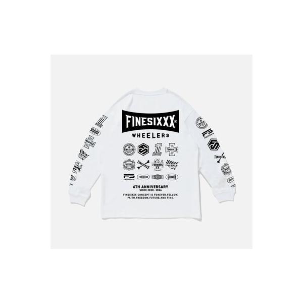 ファインシックス/FINESIXXX ロンT FS-2026SS-004 6TH ANNIVERSARY LONGSLEEVES - WHITE