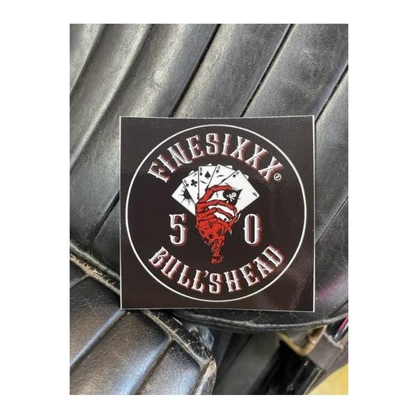 ファインシックス/FINESIXXX x ブルズヘッド/BULL'S HEAD ステッカー 