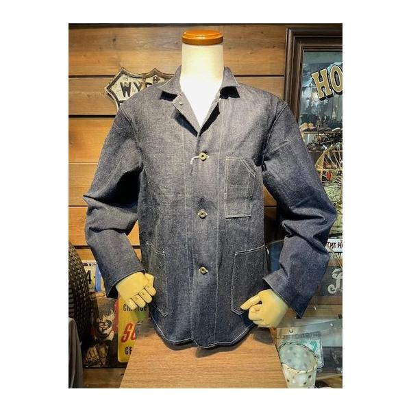 ウエアハウス/WAREHOUSE カバーオール Lot 2224 1920’S FREE LAND CHORE JACKET インディゴデニム