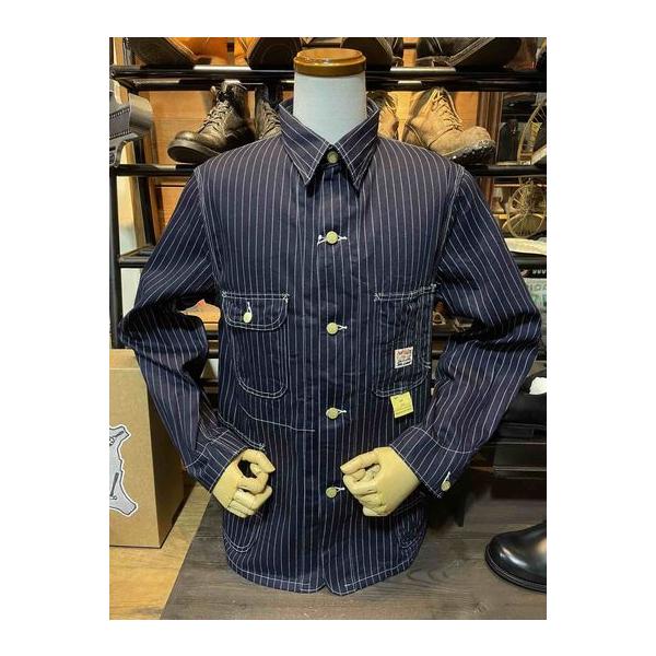シュガーケーン/SUGAR CANE カバーオール Lot No. SC15658 9oz. WABASH STRIPE WORK COAT