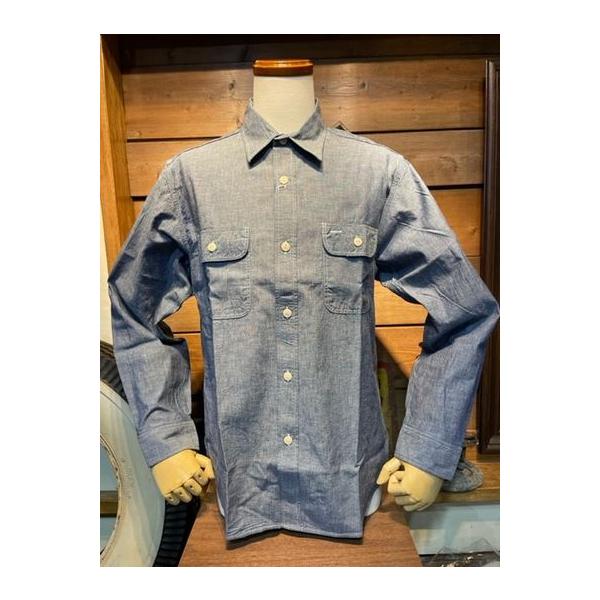シュガーケーン/SUGAR CANE ワークシャツ SC27850 BLUE CHAMBRAY WORK SHIRT