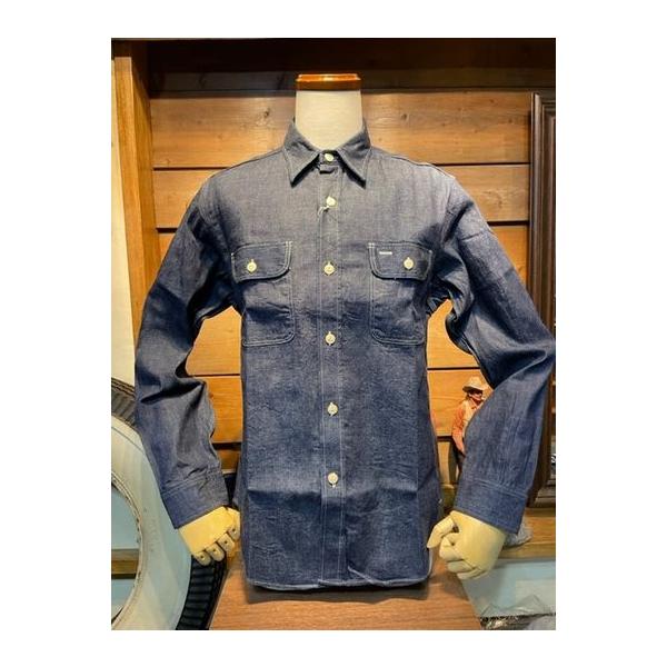 シュガーケーン/SUGAR CANE ワークシャツ SC27852 BLUE DENIM WORK SHIRT