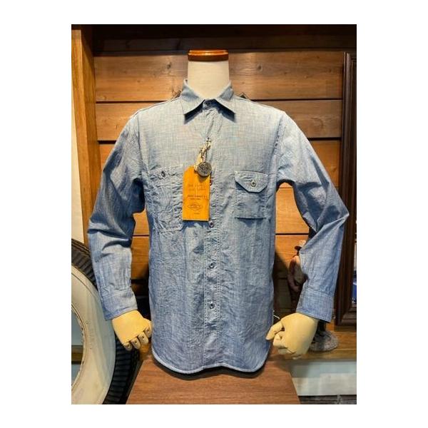 シュガーケーン/SUGAR CANE ワークシャツ SC28994 FICTION ROMANCE 4.3oz. SLUB CHAMBRAY WORK SHIRT