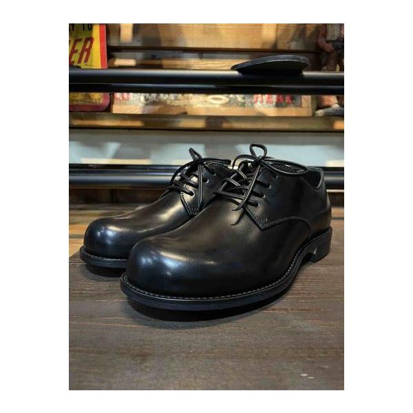 ノリエイ/NORIEI ブーツ SD10301 DERBY CORDOVAN SD10301 Oiled cordovan upper Horse hide lining Black Single Dainite sole