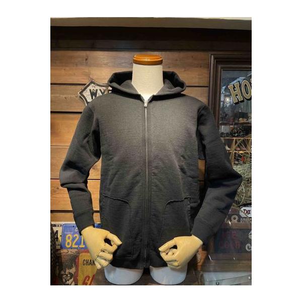デラックスウエア/DELUXEWARE パーカー SPZ-00[FULLZIP PARKA PLAIN] BLK