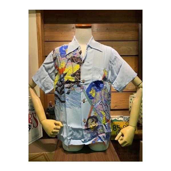 SUN SURF サンサーフ KEONI OF HAWAIIS Sハワイアンシャツ 浮世水滸伝龍虎 ss32951 magic-u_ss32951