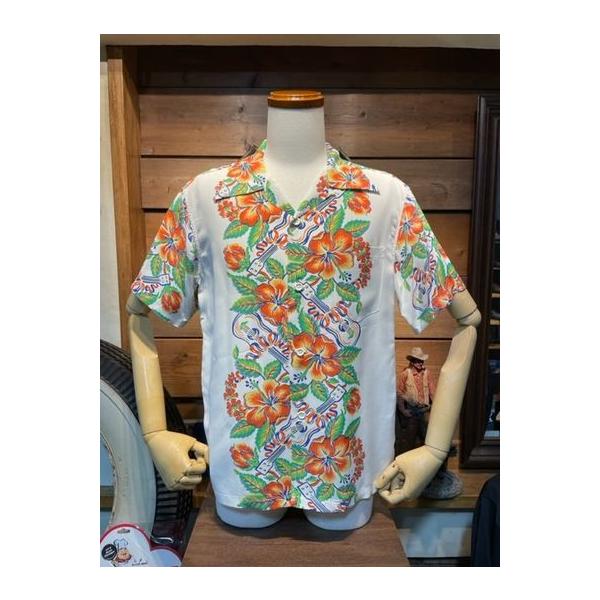 サンサーフ/Sunsurf アロハシャツ SS39212 RAYON HAWAIIAN SHIRT “BLESSING GIFT FROM HAWAII”