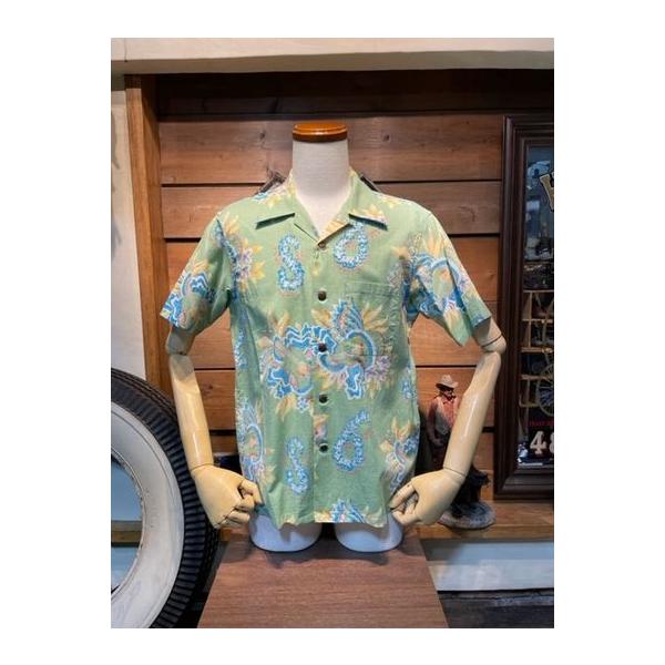 サンサーフ/SunSurf アロハシャツ No. SS39283 COTTON × LINEN OPEN SHIRT “MACINTOSH UKULELE”